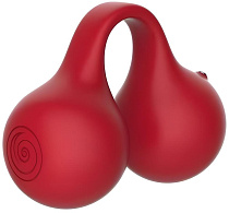 Клиторальный вибратор SVibe Twinn, красный