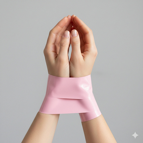 Скотч для фиксации IntoYou, розовый