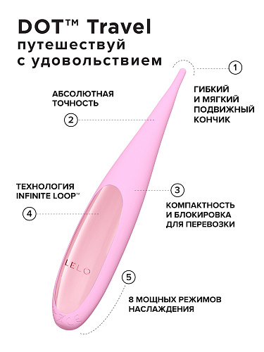 Вибратор для клитора LELO Dot Travel