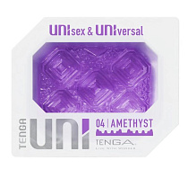 Мини-мастурбатор Tenga Uni Amethyst