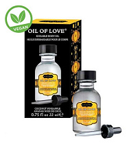 Согревающее масло для орального секса KamaSutra Oil of Love Кокос и манго, 22 мл