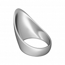 Эрекционное кольцо каплевидное на мошонку среднее, диам. 5 см, длина 6,5 см