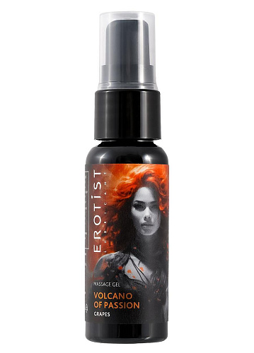 Жидкий вибратор Volcano of Passion со вкусом винограда, 25 мл