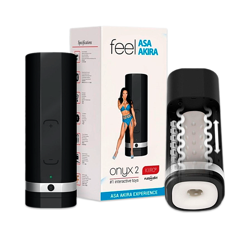 Интерактивный мастурбатор Kiiroo Onyx 2 Asa Akira