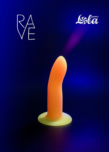 Светящийся дилдо Techno Light Keeper