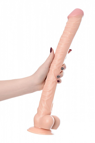 Длинный фаллоимитатор на присоске Real Stick, 40 см