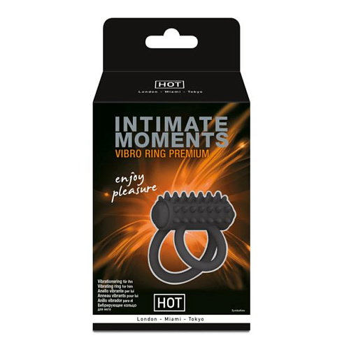 Двойное виброкольцо Intimate Moments Vibro Ring Premium