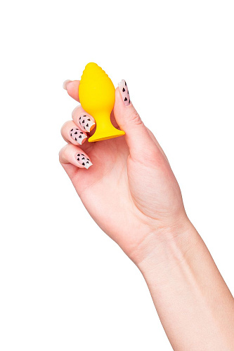 Рельефная анальная пробка Riffle, диам. 2.8&nbsp;см