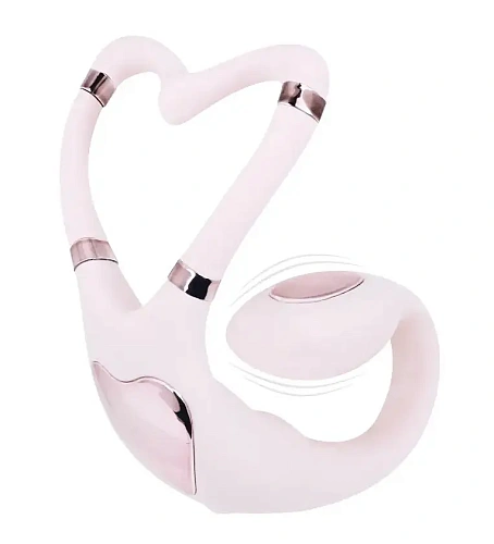 Носимый двойной вибростимулятор Adrien Lastic Venus