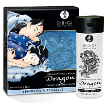 Мужской стимулирующий гель с деликатным эффектом Shunga Dragon Sensitive, 60 мл