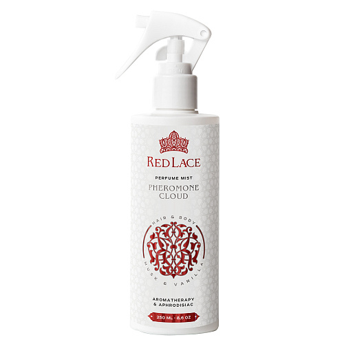Парфюмированный мист с феромонами Red Lace Pheromone Cloud, 250 мл, ваниль и белый мускус