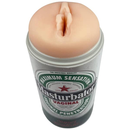 Реалистичный мастурбатор-вагина Heineken Vagina II