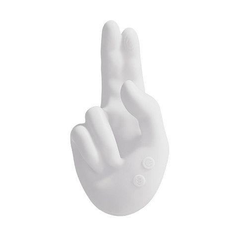 Вибратор для точки G&nbsp;в&nbsp;форме ладони Secwell Golden Hand G-Spot