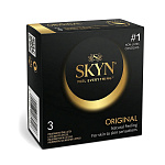 Гипоаллергенные презервативы из бархатистого полиизопрена Skyn Original, 3 шт