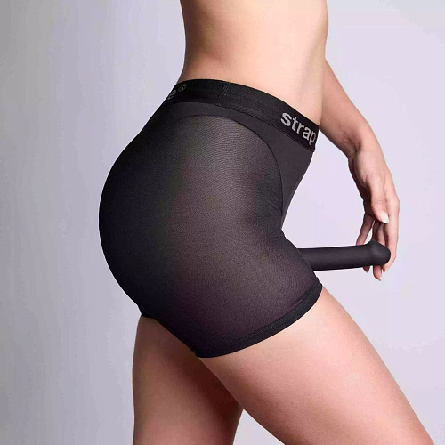 Трусики-шорты для страпона Strap-on-me Halo,&nbsp;XL