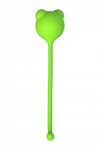 Силиконовый вагинальный шарик A-Toys Pleasure Ball 30 г, зеленый