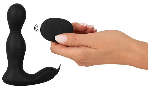 Массажер простаты с&nbsp;ротацией Rebel на&nbsp;пульте