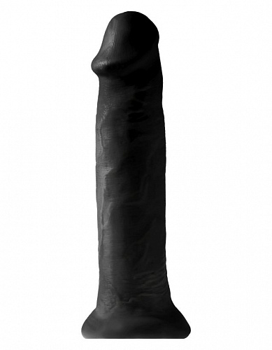Фаллоимитатор-гигант на присоске 14 дюймов, черный