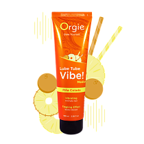 Лубрикант с эффектом вибрации Orgie Lube Tube Vibe Medium Пина Колада, 100 мл