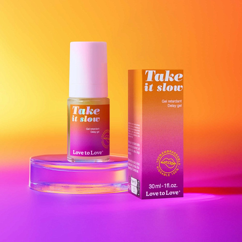 Пролонгирующий гель для мужчин Take It Slow, 30 мл