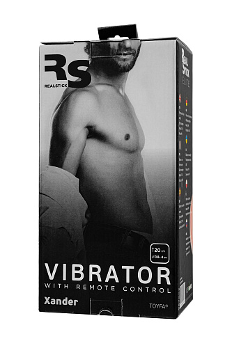 Фаллос с вибрацией на пульте Xander 20 см