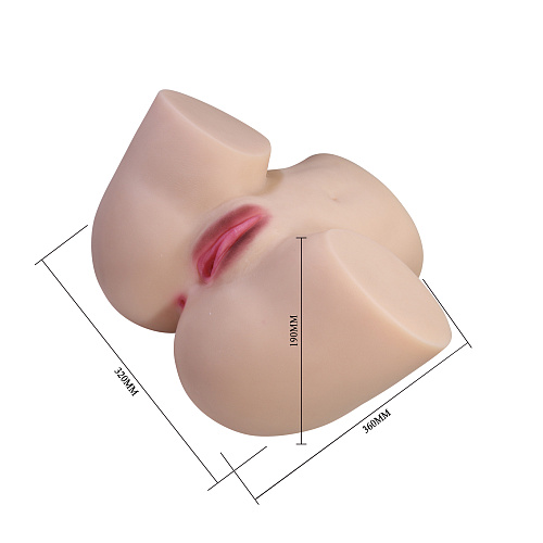 Мастурбатор-полуторс с&nbsp;вибрацией и&nbsp;звуковым сопровождением Liora