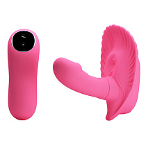 Вибратор в трусики с ДУ Fancy Clamshell