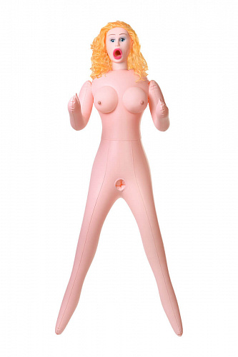 Надувная секс-кукла с вибрацией Dolls-X Селин