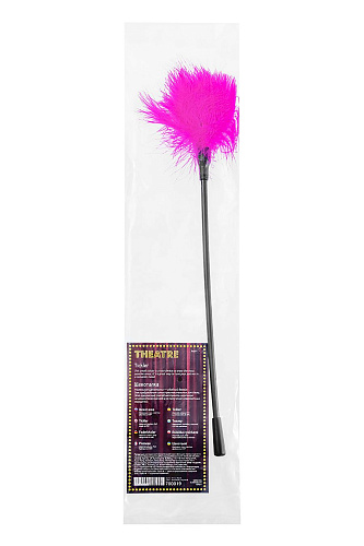 Щекоталка Toyfa Theatre, розовый&nbsp;пух