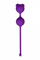Силиконовый вагинальный шарик A-Toys Pleasure Ball 70 г, фиолетовый