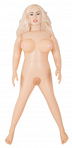 Надувная секс-кукла с реалистичными вставками Juicy Jill