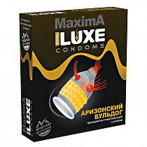 Презерватив-насадка Luxe Maxima Аризонский бульдог 1 шт