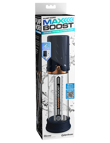 Мужская вакуумная помпа Pump Worx Max Boost, синяя