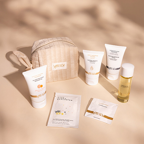 Набор YESforLOV La&nbsp;Trousse Enchantée, бежевая косметичка