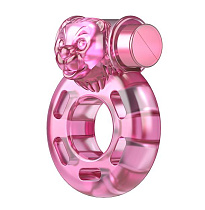 Виброкольцо Pretty Love Pink Bear 2