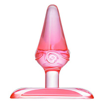 Анальная пробочка Basic, красная