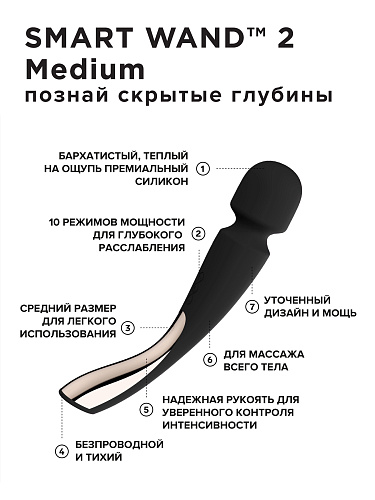 Вибромассажер Lelo Smart Wand 2&nbsp;Medium