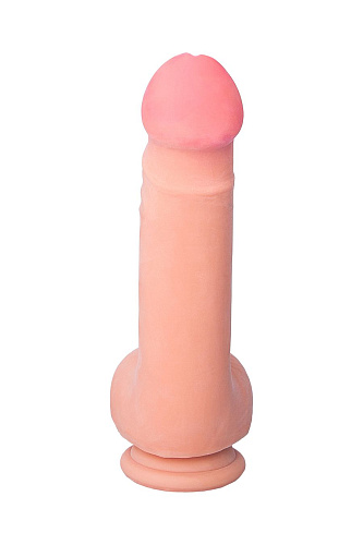 Фаллос с вибрацией на пульте RealStick Elite Vibro 19 см