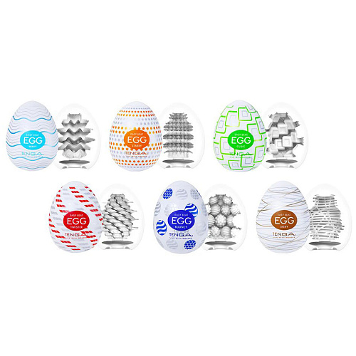 Набор мини-мастурбаторов яиц Tenga Variety Pack Standard