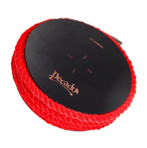 Веревка для шибари Pecado BDSM красная, 10&nbsp;м