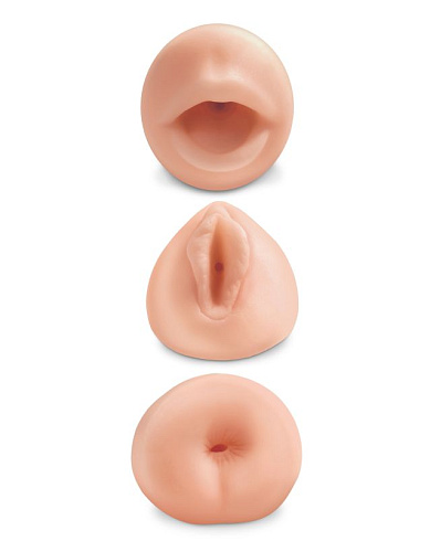 Набор мастурбаторов Pipedream Extreme Toyz All 3 Holes