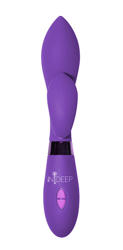 Вибратор-кролик Indeep Gina, фиолетовый