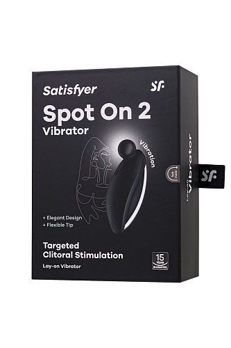 Вибростимулятор Satisfyer Spot On 2, черный