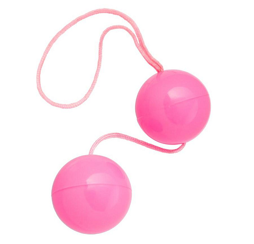 Вагинальные шарики Toyfa Basic, розовые