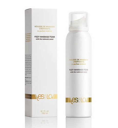 Массажная пена YESforLOV Fizzy Massage Foam, 100 мл