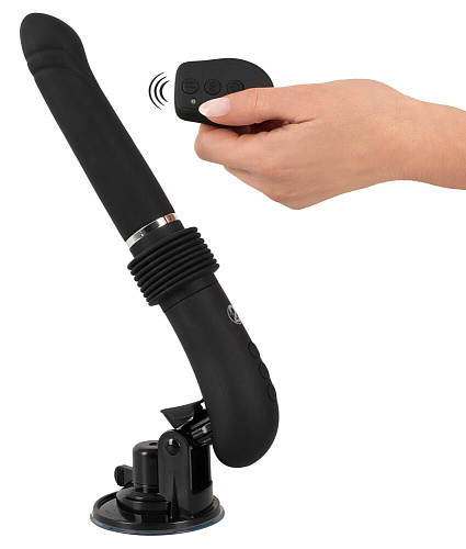 Секс-машина с&nbsp;пультом и&nbsp;реалистичной насадкой Fucking Machine 2.0