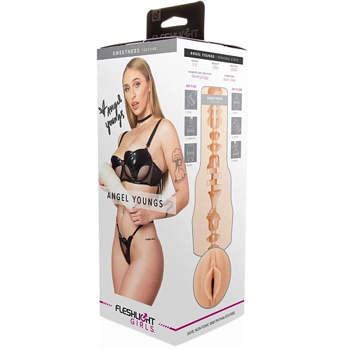 Мастурбатор-вагина Fleshlight Angel Youngs Sweetness