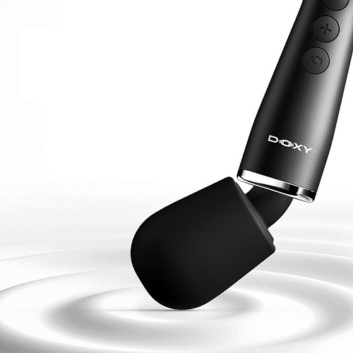 Мощный вибромассажер Doxy Go&nbsp;2.0, черный