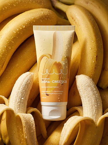 Оральный лубрикант JUJU Тропический банан, 100&nbsp;мл