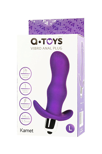 Анальный вибратор Kamet, диам. 3.4&nbsp;см